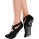 thumbnail image 2 of BEMS-Calcetines de yoga negros, calcetines deportivos de fitness, calcetines de baile con, 2 of 5