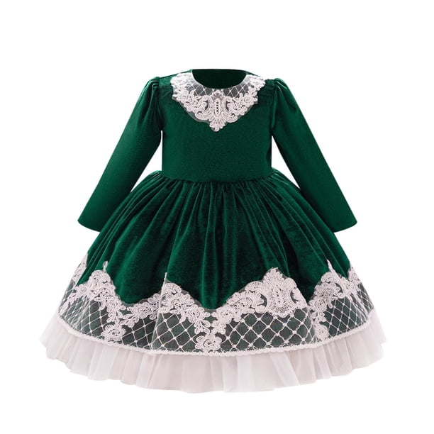 Vestido Franela Niña Invierno