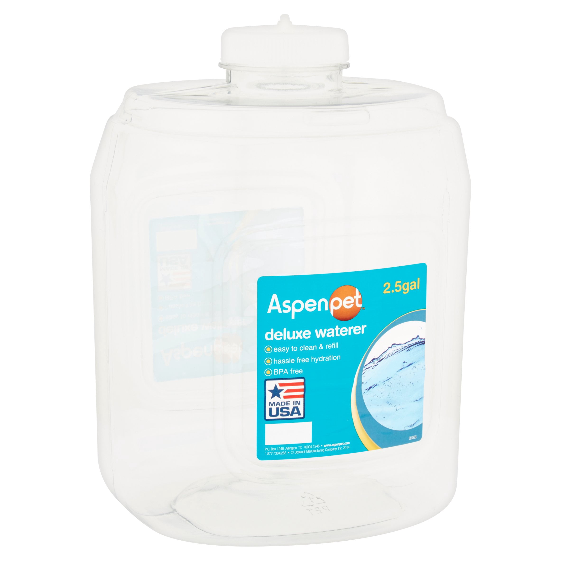 Aspen Pet Deluxe Dog and Cat Waterer, 2.5 gal