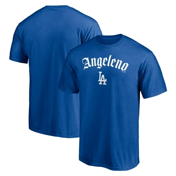 Men's Royal Los Angeles Dodgers Team Hometown Collection Angeleno T-Shirt