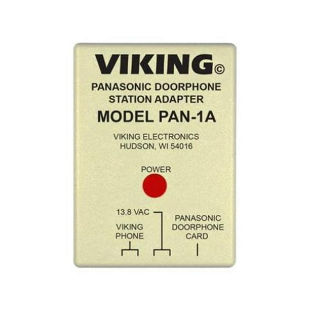 Viking Electronics VK-PAN-1A Panasonic Interface de Téléphone de Porte