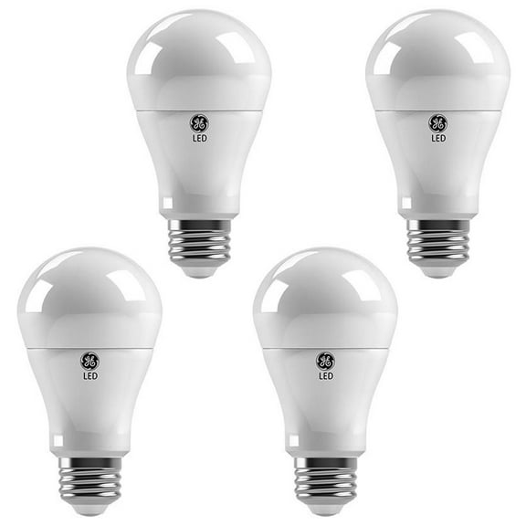 Ge Lamps LED Bulb A21,5 1/6 in L,15 W,PK4 LED15A21/827-4PK