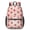 Strawberry and Slice, variant on Strawberry and Slice Pink Pattern 17" School Backpacks for Teens,Waterproof Oxford Fabric,S-Shape Padded Straps for School,Travel,Hiking,Camping