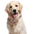 thumbnail image 6 of Gardjoe Sparkling Rhinestone Crystal Pet Collar Necklace with Bow Pendant and Adjustable Buckle for Small Dogs Cats Party Wedding Daily Dress Up, 6 of 6