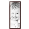 thumbnail image 2 of ArtToFrames 14" x 37" Cherry Picture Frame, 14x37 inch Red MDF Poster Frame (WOM-4643), 4 Pack, 2 of 7