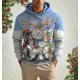 thumbnail image 3 of Sudadera con capucha navideña para hombre, sudadera con estampado 3D de Papá Noel, sudadera con capucha de gato navideño de otoño para hombre, ropa informal de festival para hombre, 3 of 5