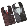 thumbnail image 4 of 2pcs Waterproof Adult Bibs Waterproof Clothing Protector Elder Patient Bibs, 4 of 7