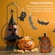 thumbnail image 2 of Bewildely Linterna de calabaza de Decoración de calabaza fantasma de dibujos animados Lindos adornos de Halloween Decoración de calabaza de Iluminación y accesorios No.1 Bewildely HA027637-01, 2 of 6
