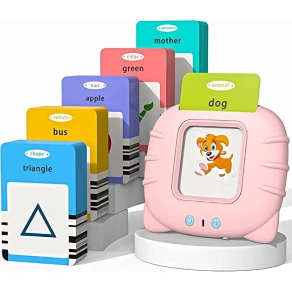 Toddler Learning Toys for 2 3 4 5 Year Old Girls,Autism Sensory Toys for Autistic Children,Speech Therapy Toys,112 Cards - 224 Sight Words Talking Flash Cards