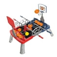 thumbnail image 3 of Runquan Basketball Toy Table Basketball Games Set Novelty Toy Sport Fun Mini Basketball Game Basketball Desktop Toy for Kids Children with Foot 10 balls, 3 of 8