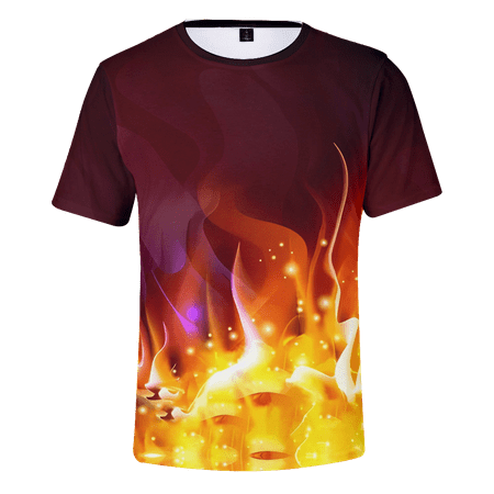 

MLFU Men s 3D Print Graphic T-Shirts Regular Tops Regular & Big Man Sizes