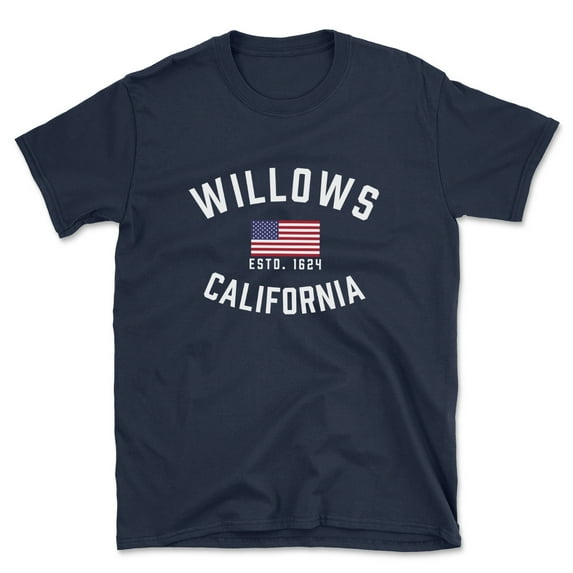 Willows California Patriot Men's Cotton T-Shirt