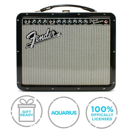 Aquarius - Fender Tolex Tin Lunch Box - Black