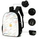 thumbnail image 4 of Student 3-piece Backpack, Backpack, Lunch Bag, Pencil Case Set, 4 of 6