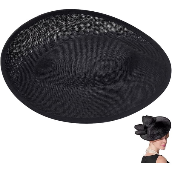 Millinery Linen Fascinator Base for Women's Hat Making Supply - DIY Party Wedding Church diy