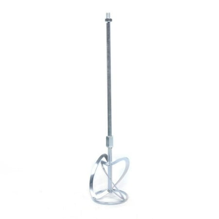 

US Paint Cement Plaster Adhesive Mixer Mixing Stirring Paddle Rod For Drill 60cm