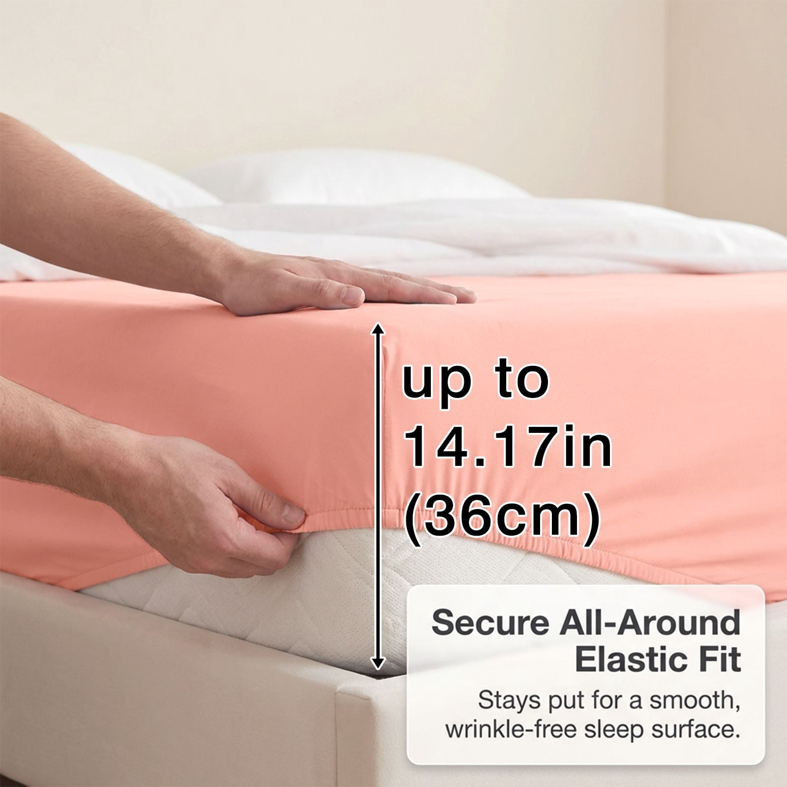 4Pcs Ultra-Soft 85g Sheet and Pillowcase Set, Soft Solid Color, Machine Washable, Suitable For All Seasons, Christmas Comfortable Bedding Set, Available For Single, Double, King, and Queen Beds