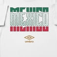 thumbnail image 2 of Umbro Men's Mexico Stacked Soccer T Shirt (White, S-XXXL), 2 of 4