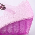 thumbnail image 6 of Women's Jelly High Heel Sandals Hollow Out Beach Sandals with Bukle Straps (Pink 40), 6 of 8