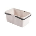 thumbnail image 2 of Trending, Bath Caddy Organizer,Portable Toiletry Basket,Bathroom Storage with Drainage,Plastic Shower Caddy,Tub & Sink Side Shelf,School Supplies, Valentine's Day Gitf's, 2 of 8