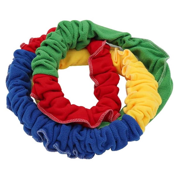A Elastic Tension Rope For Outdoor Sports And Games Stretchy Cord For Team Activities With 2-Meter Circumference For 2-3 Players Durable And Colorful Design