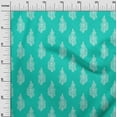thumbnail image 3 of oneOone Polyester Spandex Turquoise Blue Fabric Block Fabric For Sewing Printed Craft Fabric By The Yard 56 Inch Wide-WM, 3 of 5