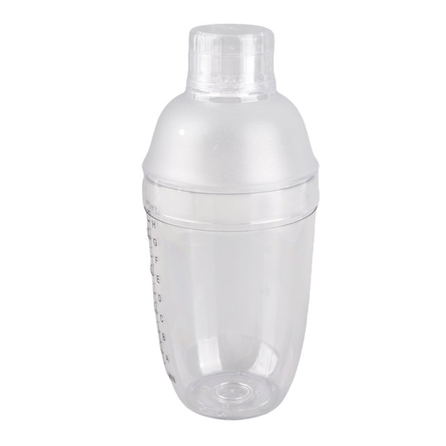 COCTELERA DE PLÁSTICO CON TETERA DE LECHE A ESCALA PARA SUMINISTROS ESENCiales de Tienda de Bar en Casa