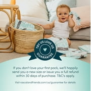 Rascals Premium Diapers Size 5, 134 Count (Select for More Options)