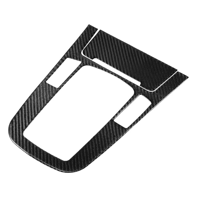 Pomo de cambio de marchas cubierta de palanca de cambios accesorios interiores para Audi A4 A5 09-16 poliuretano negro Unique Bargains