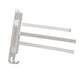 thumbnail image 2 of Toallero de barra autoadhesivo para baño, toallero, colgador de toallas de acero inoxidable 3 Varillas Blanco, 2 of 6