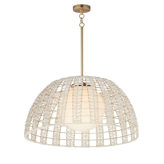 22482SWGLD-Maxim Lighting-Macrame - 1 Light Pendant-13.75 Inches Tall and 29.5 Inches Wide