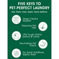 thumbnail image 3 of Pet Hair Remover for Laundry - Dog & Cat, Upgraded Higher Dissolution, Detergent + Stain Remover, 6-Month Supply, HE/Top/Front-Load Compatible, Removes Residue Odors, Septic Safe, 3 of 4