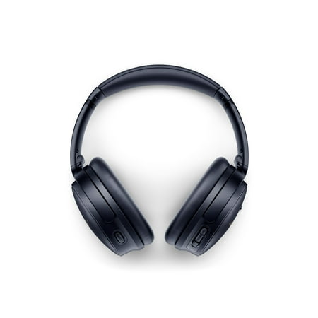Bose - QuietComfort 45 Wireless Noise Cancelling Over-the-Ear Headphones - Midnight Blue