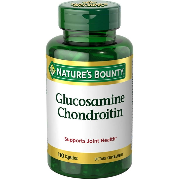 Nature's Bounty Glucosamine Chondroitin Capsules, 110 Ct Walmart.com