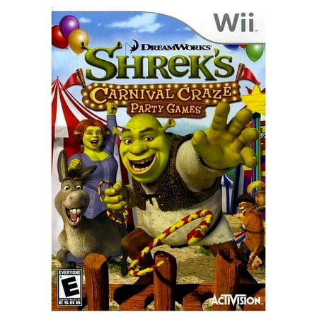 Activision SHREKS CARNIVAL CRAZE WII