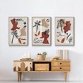 thumbnail image 6 of Soft Palms I - Framed Premium Gallery Wrapped Canvas L Frame 3 Piece Set - Ready to Hang, 6 of 9