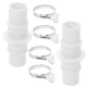 thumbnail image 4 of 1 Juego de acoplamiento de conector de manguera de piscina para manguera de 1-1/4 pulgadas o 1-1/2 pulgadas para aspiradora de piscina y bomba de filtro, accesorios para mangueras de piscina, 4 of 5