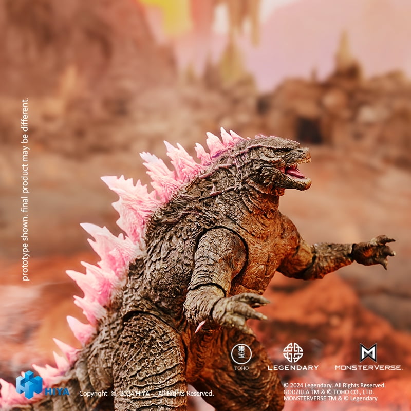 HIYA - Godzilla x Kong: The New Empire - Exquisite Basic - Godzilla (Evolved Ver.) 7" Action Figure