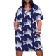 thumbnail image 2 of Vestido de mujer con bolsillos sueltos, de acuarela acuática, de fantasía, blanco, vestido de noche largo, vestido de fiesta, 2 of 7