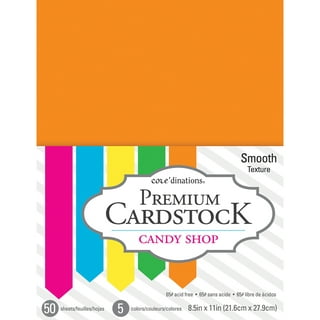 Core'dinations Value Pack Smooth Cardstock 8.5X11 50/Pkg-Krafty –  American Crafts