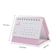 thumbnail image 2 of SHISUYAN Household Calendar Daily Use Standing Calendar Decorative Monthly Calendar Home Supply, 2 of 9