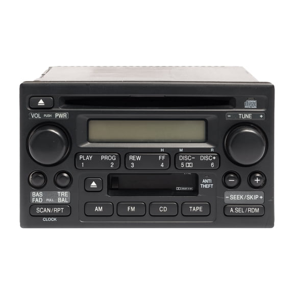 Restored 200506 Honda CRV AM FM Radio Cassette CD Player 39101S9AA510M1 Face 2TN2 (Refurbished)