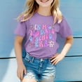 thumbnail image 2 of MQLKF Shirts For Teen Kids Child Short Sleeve Prints Trendy Fans Gift Tops Casual Beautiful Comfortable Girls Tee, 2 of 4