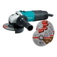 thumbnail image 1 of Miniesmeriladora 4 1/2 540w 12000rpm Makita M0901B con 4 discos, 1 of 9