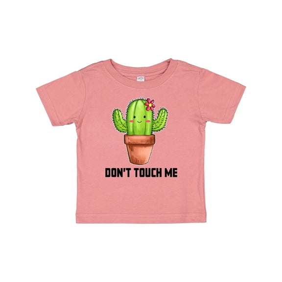 Inktastic Cute Cactus Dont Touch Me Boys or Girls Baby T-Shirt