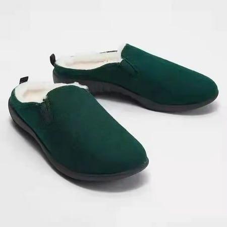 

Summer Last Clearance HIMIWAY Experience Pure Comfort with Our Cozy Cotton Slippers Adorable and Cute Indoor Slippers Green 43