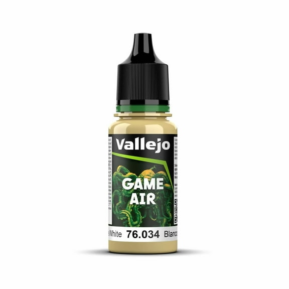 Vallejo  18 ml Game Air Acrylic Paint, Bone White