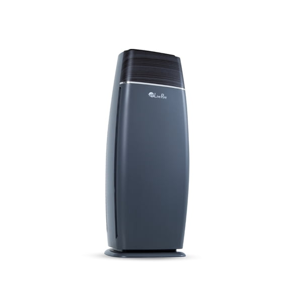 LivePure LP260TH Sierra Series True HEPA Tall Tower Air Purifier, Graphite