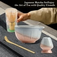 thumbnail image 4 of Japanese Style Matcha Tea Set – Ceramic Bowl and Whisk, 4 of 6