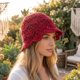 thumbnail image 4 of unbranded Crochet Roja Para Mujer Transpirable Estilo Boho Casual Para Uso Diario, 4 of 8